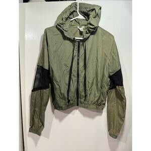 Bozzolo lightweight windbreaker jacket green Size S